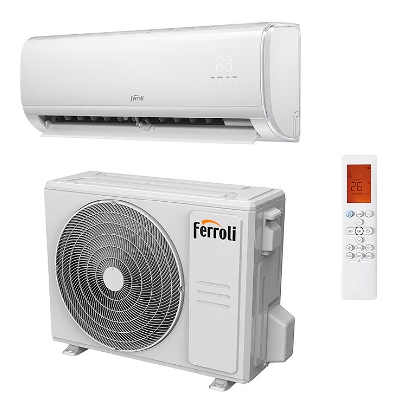 Condizionatore Ferroli Giada 24.000 BTU - vista frontale